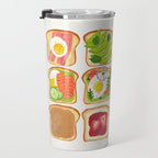 The Toast Club: Brunch Art Travel Mug Gallery Image 3