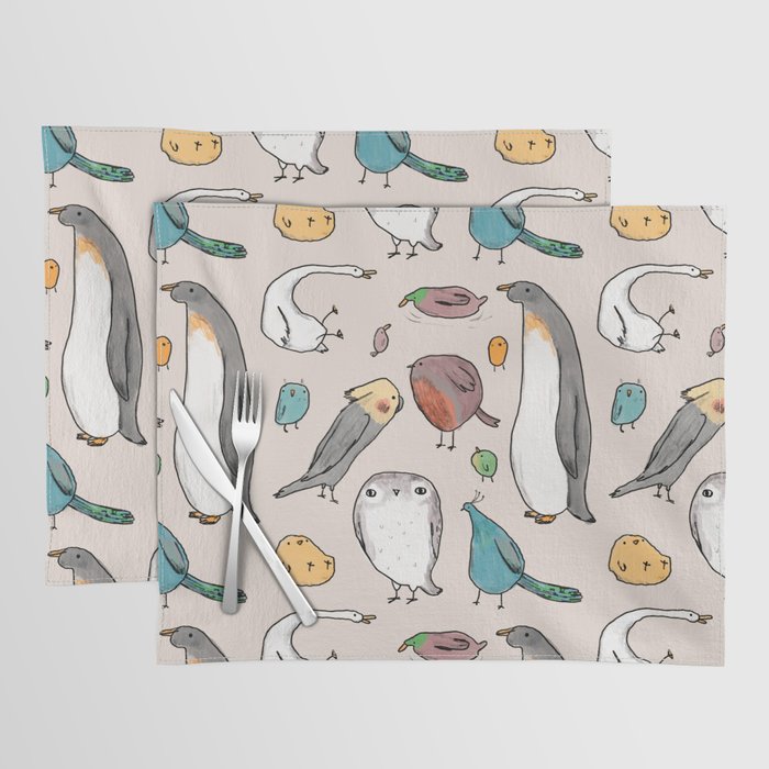 Lump Birds Placemat Gallery Image 1
