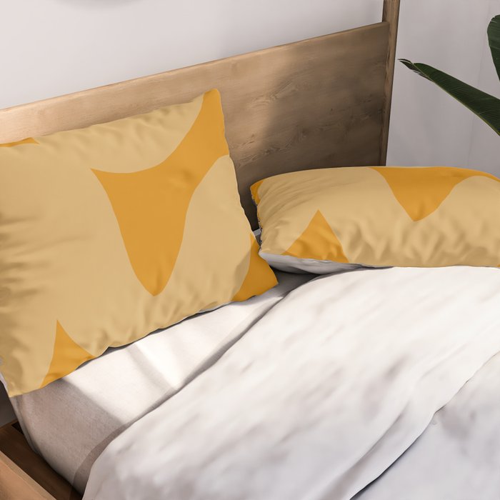 glowing goldenrod Pillow Sham Gallery Image 2