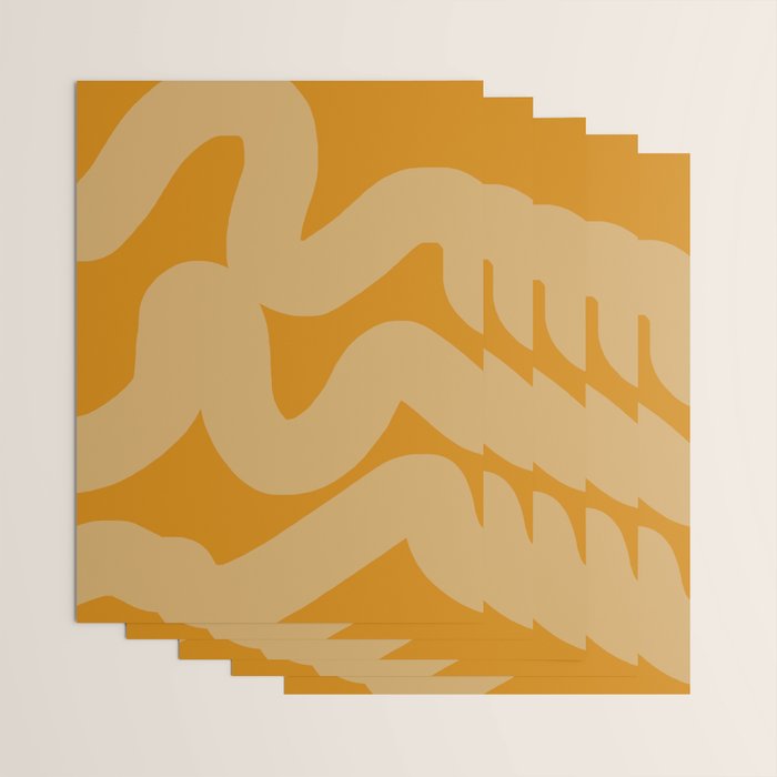 glowing goldenrod Wrapping Paper Gallery Image 3