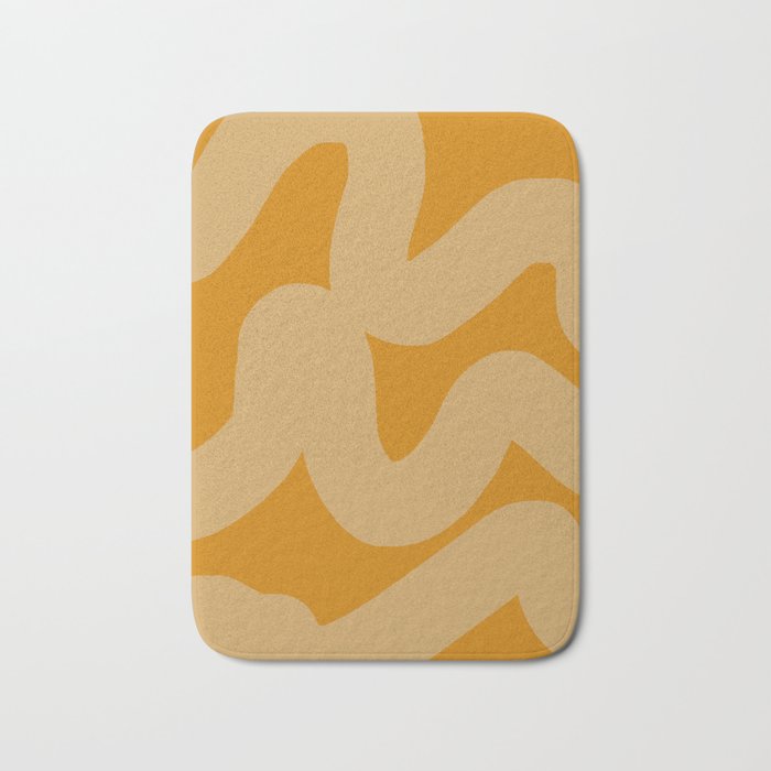glowing goldenrod Bath Mat Gallery Image 1