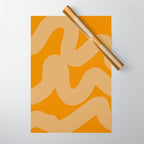 glowing goldenrod Wrapping Paper Gallery Image 1