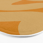glowing goldenrod Bath Mat Gallery Image 3