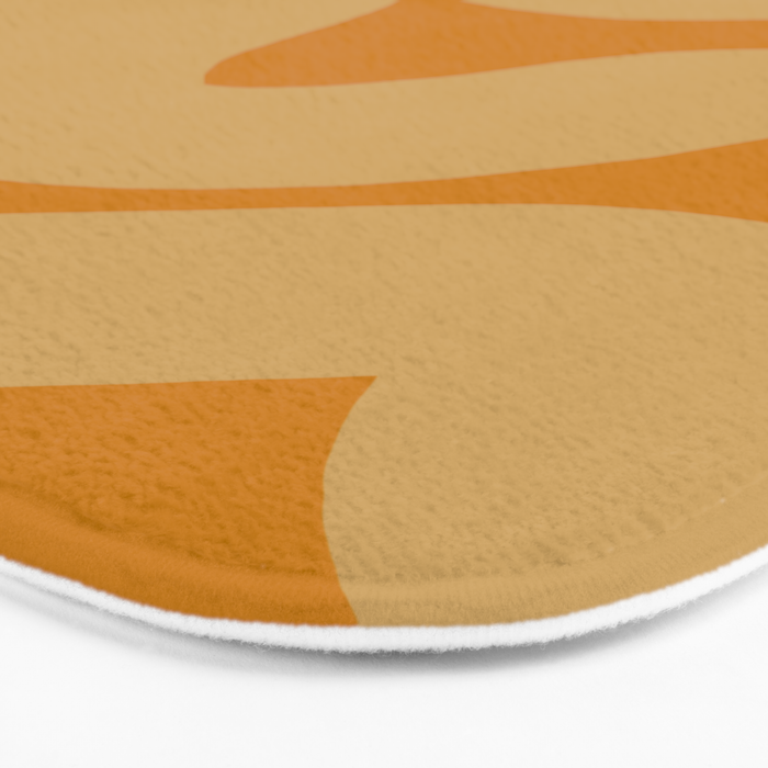 glowing goldenrod Bath Mat Gallery Image 3