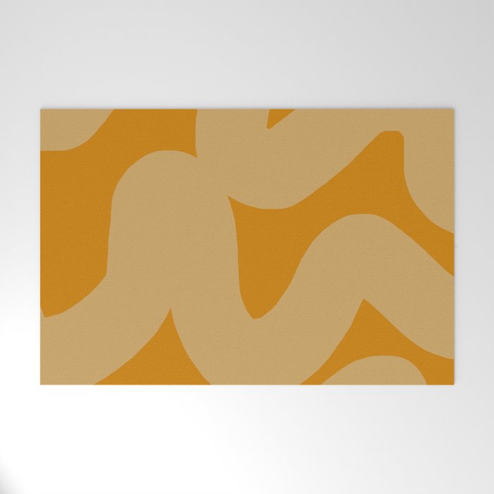 glowing goldenrod Welcome Mat Gallery Image 1