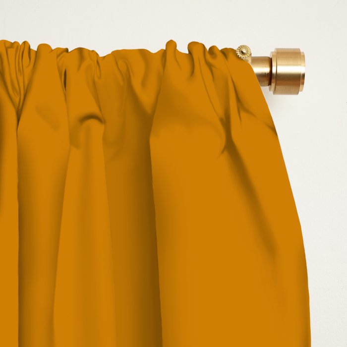glowing goldenrod Window Curtain Gallery Image 2
