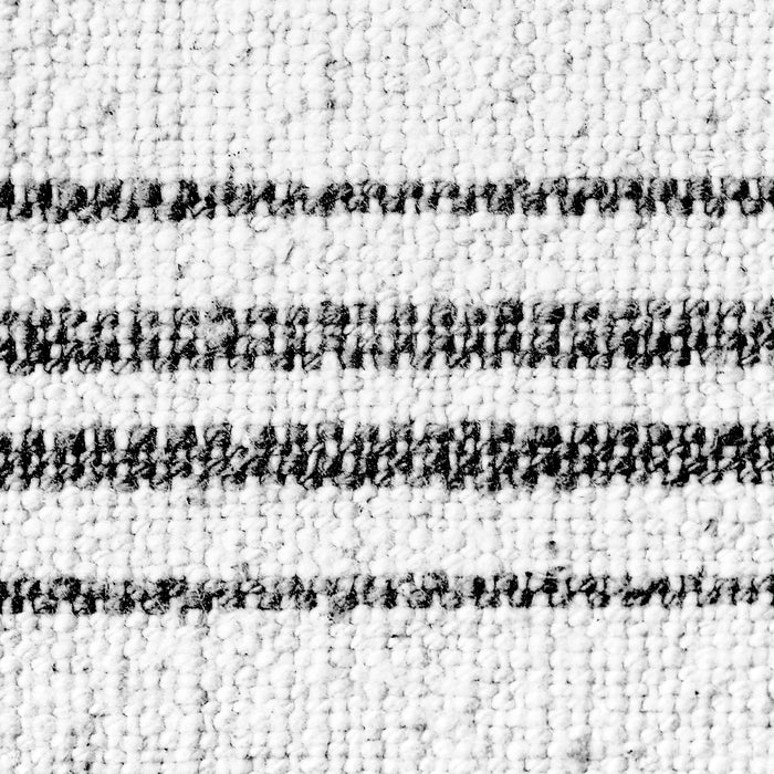 Farmhouse Grain Sack Black Stripes Coffee Mug Gallery Image 2