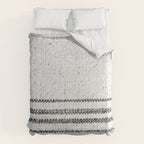 Farmhouse Grain Sack Black Stripes Comforter Gallery Image 6