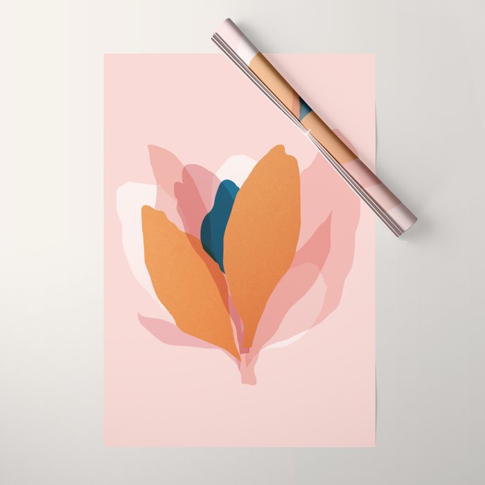 Abstraction_Floral_Blossom Wrapping Paper Gallery Image 1