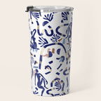 Abstract women between shapes II Travel Mug Gallery Image 3