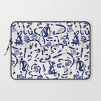 Abstract women between shapes II Laptop Sleeve Gallery Image 1