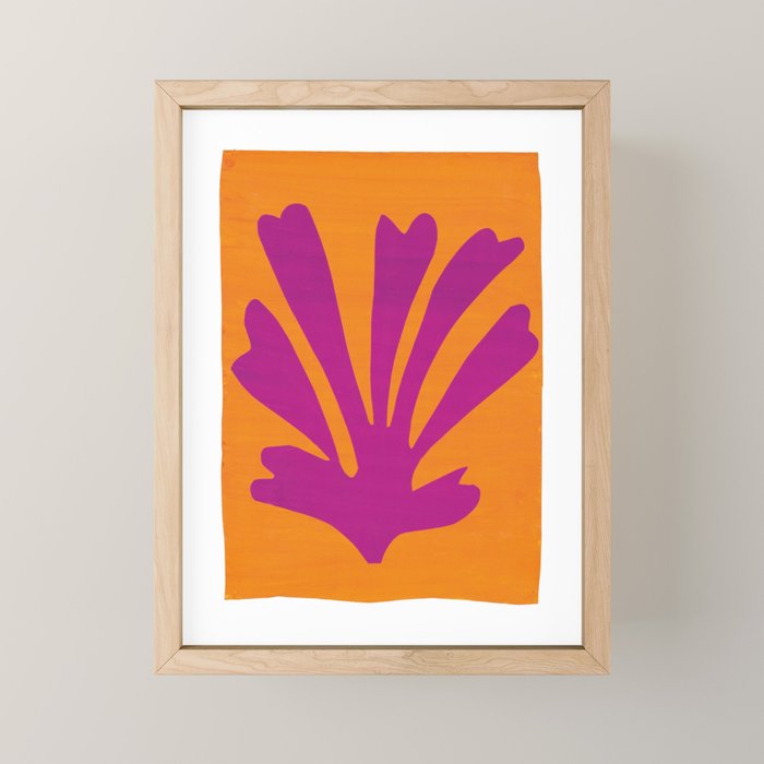 Henri Matisse - Palm Leaf Mini Art Print Gallery Image 1