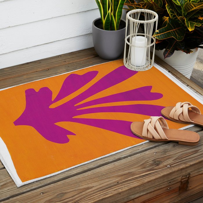 Henri Matisse - Palm Leaf Outdoor Rug Gallery Image 2