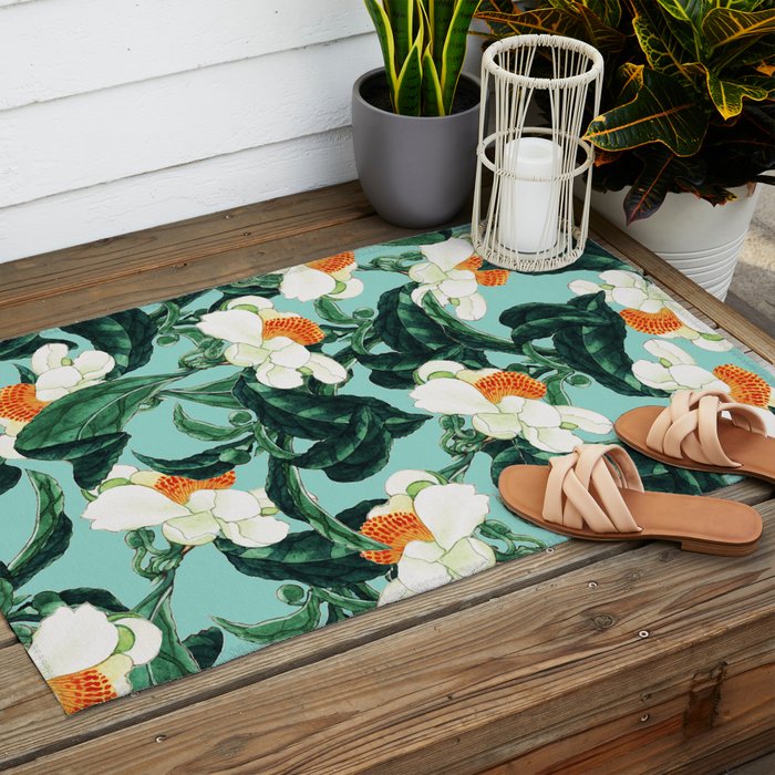Sunny Side Up #society6 #decor #buyart Outdoor Rug Gallery Image 2