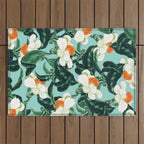 Sunny Side Up #society6 #decor #buyart Outdoor Rug Gallery Image 1