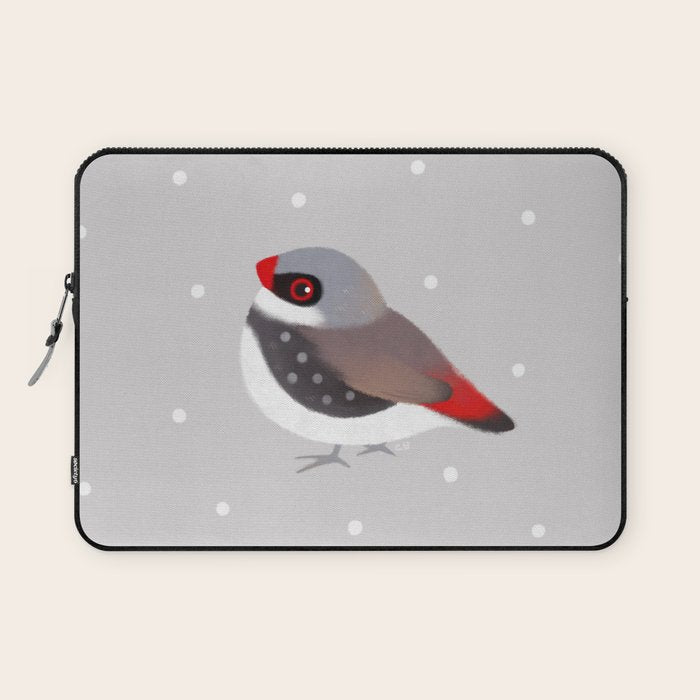 Diamond Firetail Laptop Sleeve Gallery Image 1