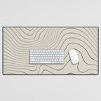 Line Distortion #3 Desk Mat Gallery Image 1