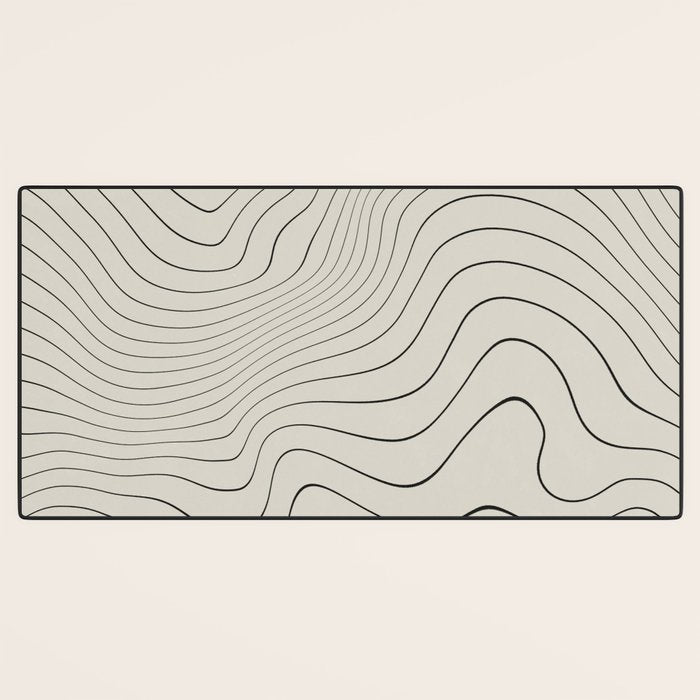 Line Distortion #3 Desk Mat Gallery Image 3