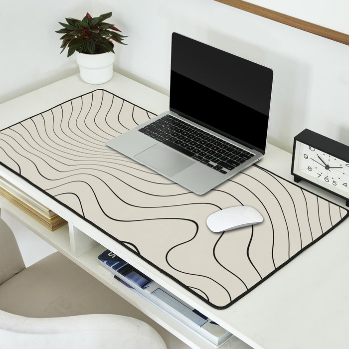 Line Distortion #3 Desk Mat Gallery Image 2