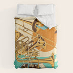JAZZ JOURNEY Duvet Cover Gallery Image 6