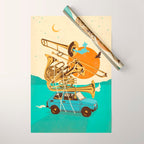 JAZZ JOURNEY Wrapping Paper Gallery Image 1