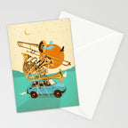 JAZZ JOURNEY Stationery Card Gallery Image 2