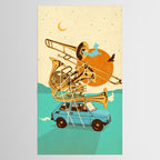 JAZZ JOURNEY Tablecloth Gallery Image 2
