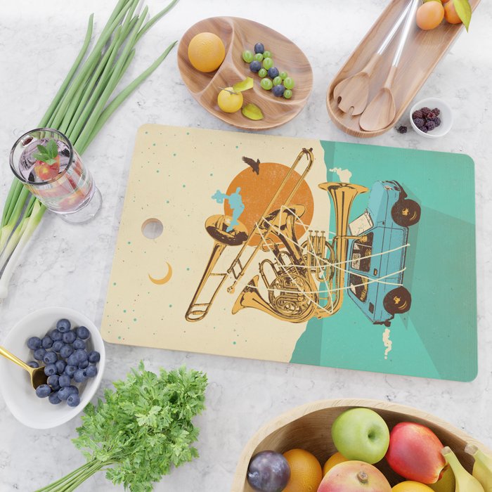 JAZZ JOURNEY Cutting Board Gallery Image 2