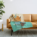 JAZZ JOURNEY Throw Blanket Gallery Image 1