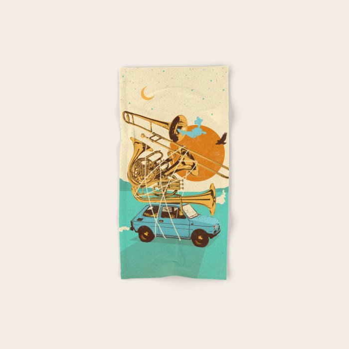 JAZZ JOURNEY Bath Towel Gallery Image 1