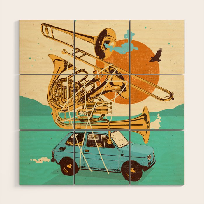 JAZZ JOURNEY Wood Wall Art Gallery Image 1