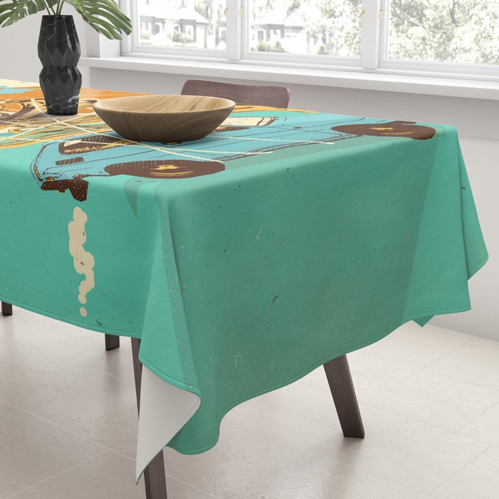 JAZZ JOURNEY Tablecloth Gallery Image 3