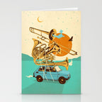 JAZZ JOURNEY Stationery Card Gallery Image 2