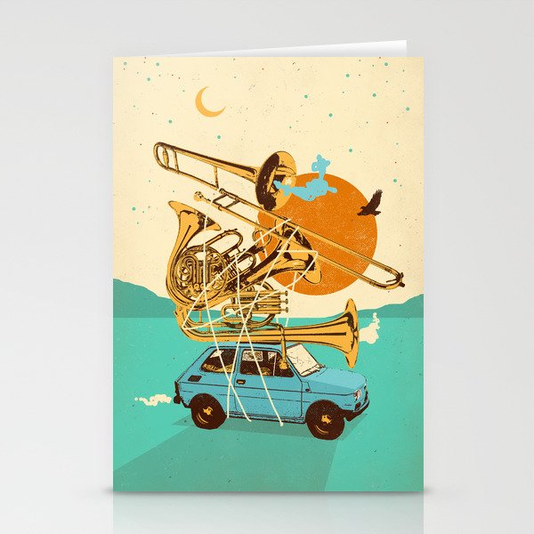 JAZZ JOURNEY Stationery Card Gallery Image 2