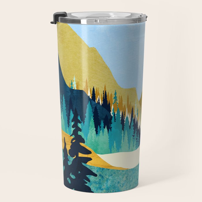 Flower Vista Travel Mug Gallery Image 3
