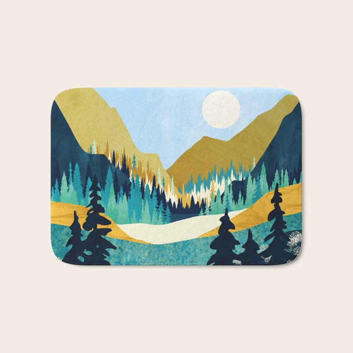 Flower Vista Bath Mat Gallery Image 1