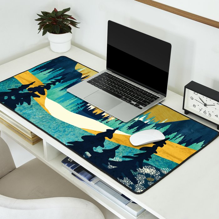 Flower Vista Desk Mat Gallery Image 2