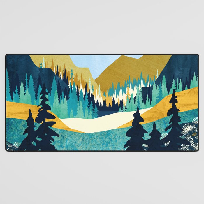 Flower Vista Desk Mat Gallery Image 3