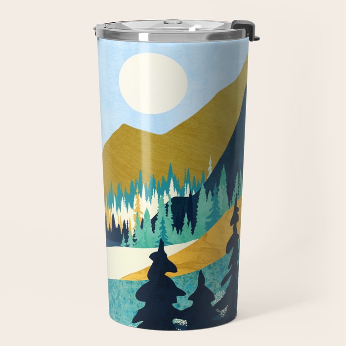 Flower Vista Travel Mug Gallery Image 2