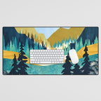Flower Vista Desk Mat Gallery Image 1