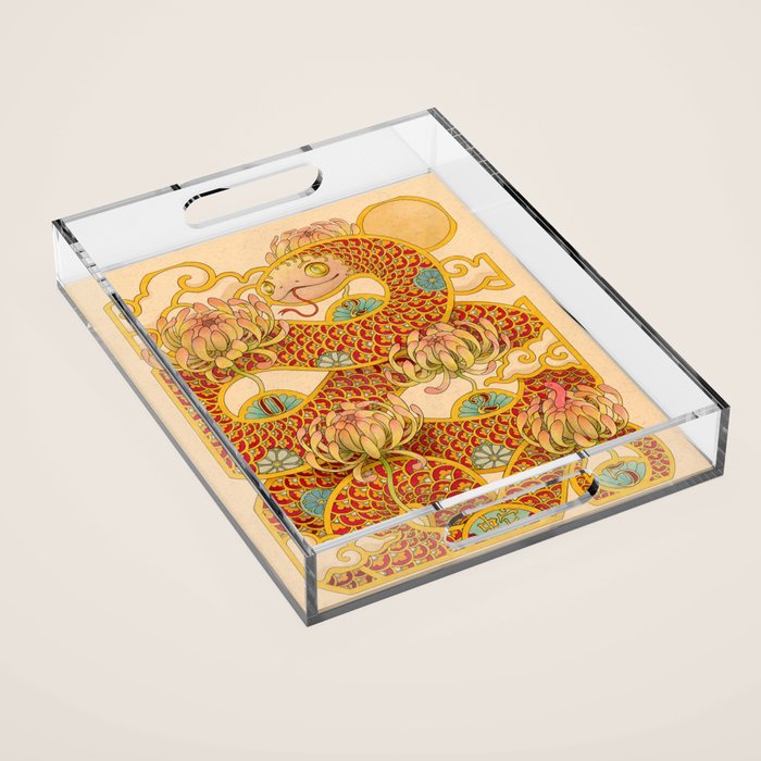Year of the Snake 2025 Acrylic Tray Gallery Image 1