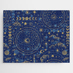 Pattern mystic celestial dark A Jigsaw Puzzle Gallery Image 1