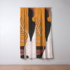 Tropical Girl 6 Window Curtain Gallery Image 3