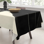 Minimalist Black Cat Tablecloth Gallery Image 3