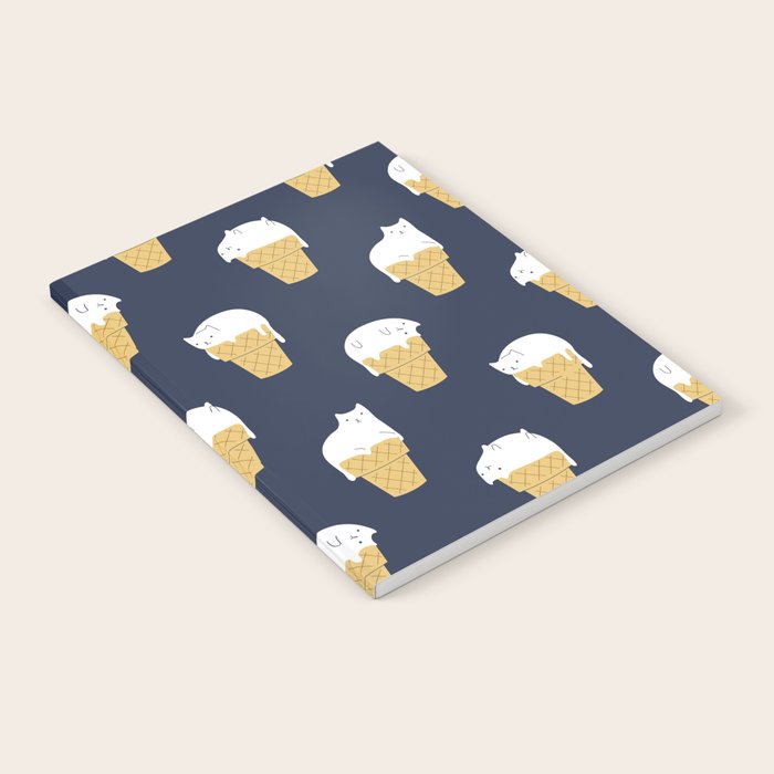 Meowlting Pattern Notebook Gallery Image 1