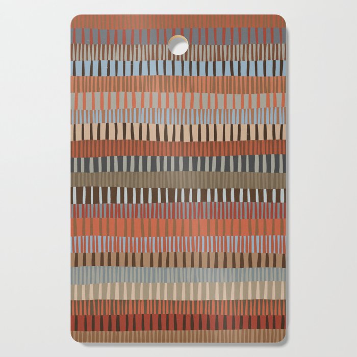 Mix of Stripes #3 Cutting Board Gallery Image 1
