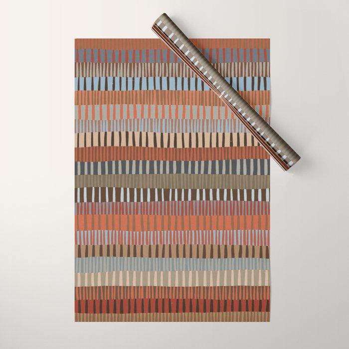 Mix of Stripes #3 Wrapping Paper Gallery Image 1