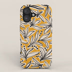 Lily Flower Pattern #2 iPhone Case Gallery Image 1