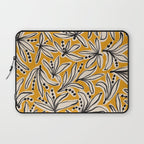 Lily Flower Pattern #2 Laptop Sleeve Gallery Image 1
