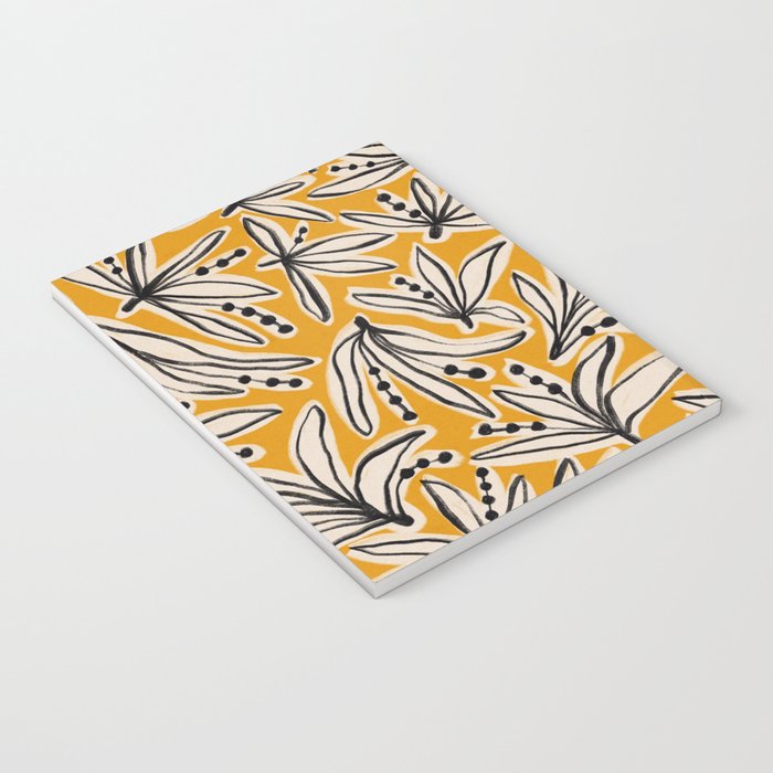 Lily Flower Pattern #2 Notebook Gallery Image 3